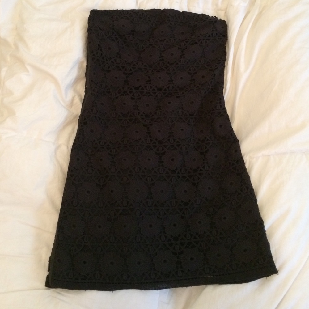 Y2K Juicy couture black floral dress